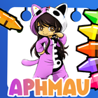 Aphmau coloring game icône