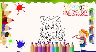 Aphmau coloring game Affiche