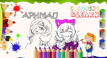 برنامه‌نما Aphmau coloring game عکس از صفحه