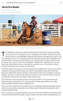 Australian Performance Horse Magazine capture d'écran 2