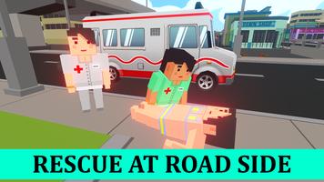 Ambulance Rescue Doctor Simulator - Hospital Games screenshot 1