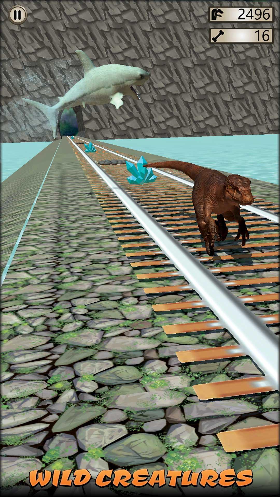 Dino T-Rex: Dinosaurs Running Game untuk Android - Muat Turun APK
