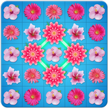 Flower Link Crush Match