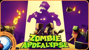 Zombie Apocalypse mod for MCPE Affiche
