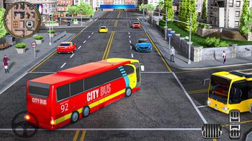 Modern City Coach Bus Driving screenshot 2