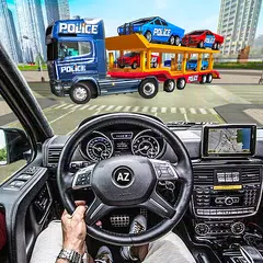 US Police Car Transporter APK Herunterladen