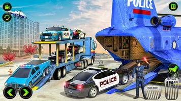 US Police Car Transporter تصوير الشاشة 1