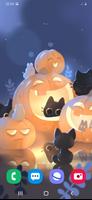 Pumpkin Party Live Wallpaper 스크린샷 2