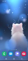 Snow Kitten Live Wallpaper Affiche