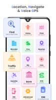 Location, Navigate & Voice GPS 海报
