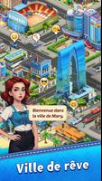 City Mansion: Jeu de Fusion Affiche