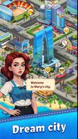 City Mansion: Build Merge Game پوسٹر