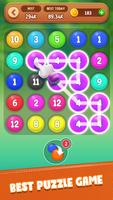 Number Bubble Puzzle Plakat