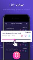 Voice Recorder, Audio Recorder & Sound Recording اسکرین شاٹ 2