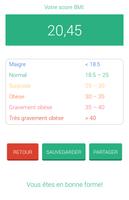 Calcul IMC (BMI) capture d'écran 2