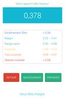 Calcul IMC (BMI) capture d'écran 3