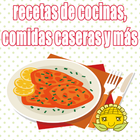 Recetas de cocinas, comidas caseras, postres y más иконка
