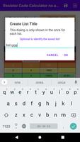 Resistor Code Calculator 截图 2