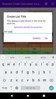 Resistor Code Calculator Screenshot 2