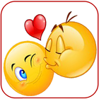 Kiss Emoji Stickers Pro icône