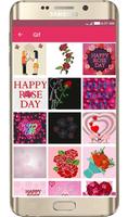 Rose Love Stickers Affiche