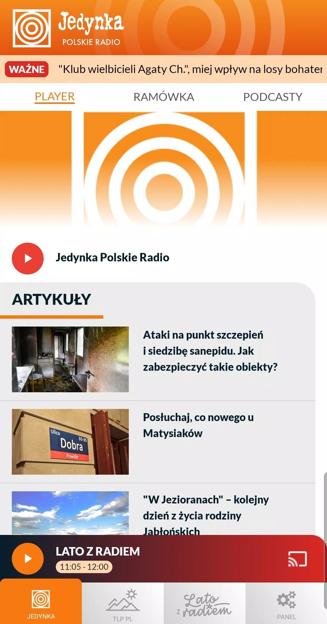 Jedynka Polskie Radio APK do pobrania na Androida