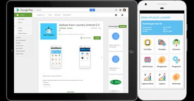 Aplikasi Kasir Laundry capture d'écran 1