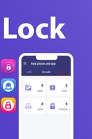 lock phone and app Plakat