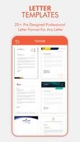 Letter Templates Offline ảnh chụp màn hình 3
