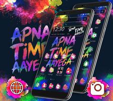 Apna Time Aayega Colorful Theme ảnh chụp màn hình 2