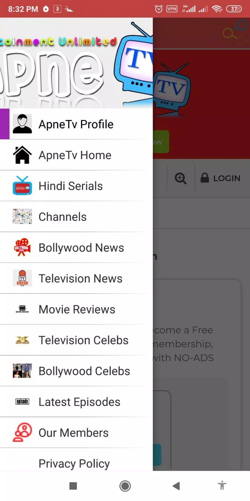 Apne Tv App Download Apne TV Watch Free Hindi TV Serials and Download APK for Android Download