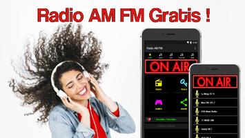 Radio AM FM الملصق