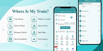 Where is My Train - Train Info poster