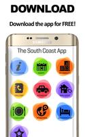The South Coast App Plakat