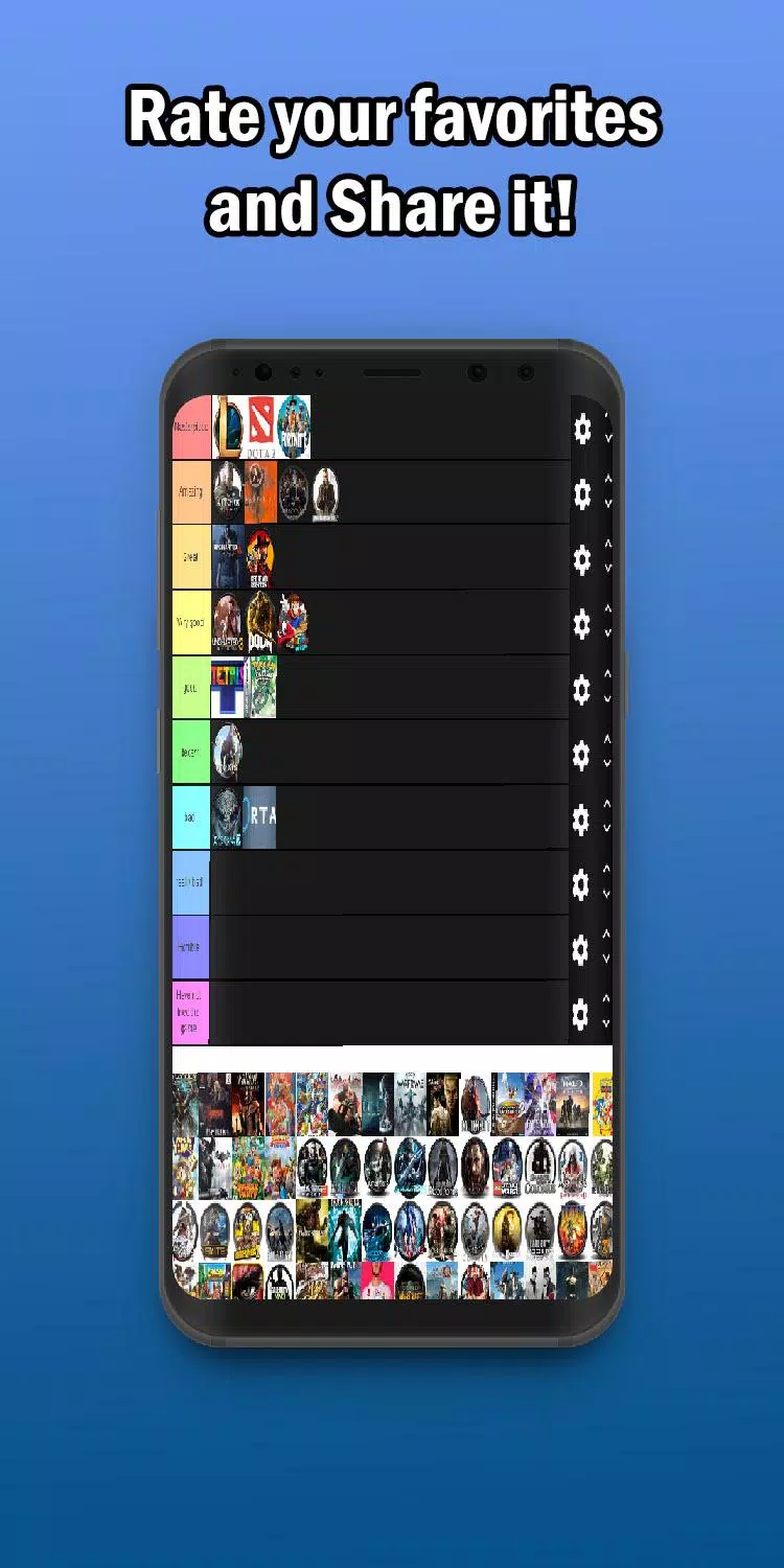 Tier List - make ranking board - Apps on Google Play