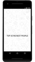 Top 20 Richest people Cartaz