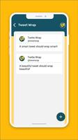 Tweet Wrap - Influencer tool capture d'écran 1