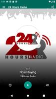 24 Hours Radio الملصق