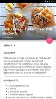 Turkish Fish Sandwich Recipe スクリーンショット 3
