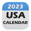 USA Holiday Calendar 2023 आइकन