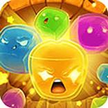 Colorful jelly elimination