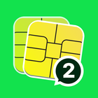 WABX Virtual Number ícone