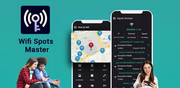 Wifi Spots Master : Wifi Maps