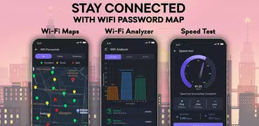 WiFi Password Map & Analyzer