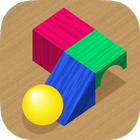 Woody Bricks and Ball Puzzles icon