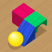 ”Woodish Brick & Ball Puzzles -