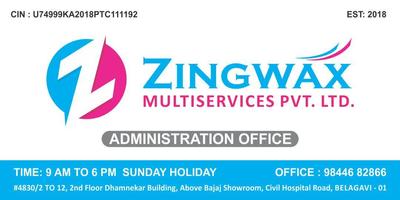 ZINGWAX MULTISERVICES PRIVATE LIMITED Ekran Görüntüsü 1