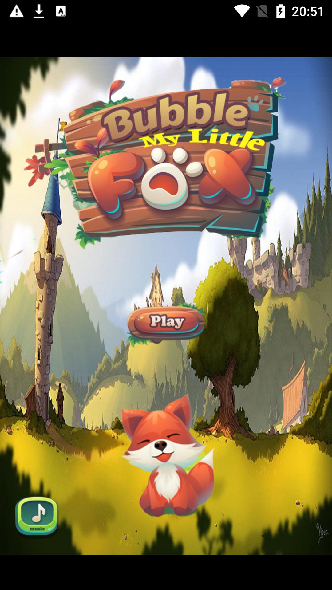 Fox android. The little Fox игра.