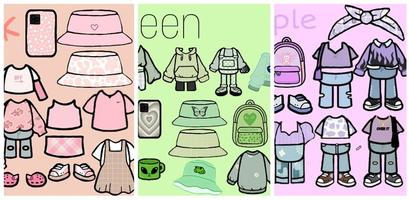 Toca Boca Clothes Ideas bài đăng