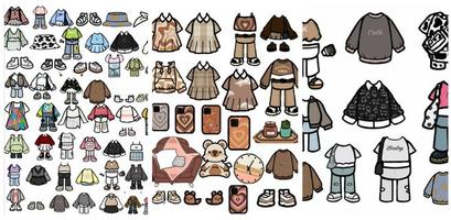 Toca Boca Clothes Ideas ảnh chụp màn hình 1